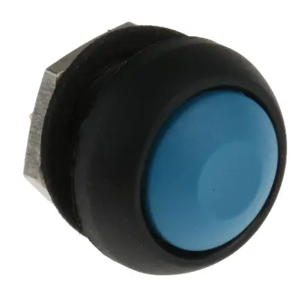 Produktfoto 1 von APEM IS Druckschalter Tastend Schraubanschlussklemme Ø 13.6 mm, SPST / 400mA 50 V dc 125 V ac, IP67