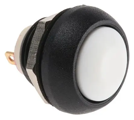 Produktfoto 1 von APEM IS Druckschalter Tastend Panel Ø 13.6 mm, SPST / 400mA 50 V dc 125 V ac, IP67