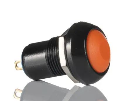Produktfoto 1 von APEM IP Druckschalter Beleuchtet Rastend Panel Ø 13.6 mm, SPST / 5A 28 V dc, IP67