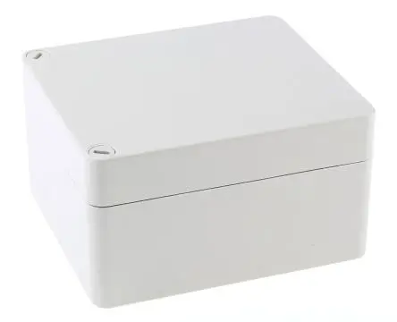 Produktfoto 1 von RS PRO GFK Wandanschlusskasten Grau IP66, HxBxT 100 mm, 160 mm x 200 mm