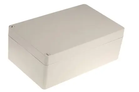 Produktfoto 1 von OKW Polydor GF Polyester Wandanschlusskasten Grau IP66, HxBxT 120 mm, 200 mm x 320 mm