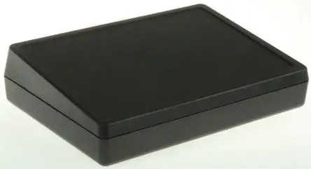 Produktfoto 1 von OKW DeskCase 138 ABS Pultgehäuse Geneigte Front, Schwarz, 138 mm 47.5 mm, 190 mm
