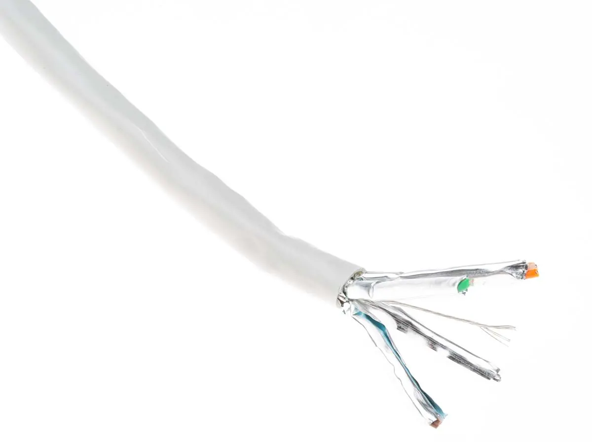 Produktfoto 1 von CAE Multimedia Connect MMC Kat. 6 Ethernet-Kabel, 100 m, Grau Abgeschirmt Geschirmt, Aussen ø 5.6 mm Außen-ø ,