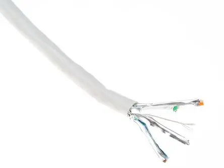 Produktfoto 1 von Multimedia Connect MMC Kat. 6 Ethernet-Kabel, 100 m, Grau Abgeschirmt Geschirmt, Aussen ø 5.6 mm Außen-ø ,