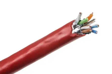 Produktfoto 1 von Multimedia Connect MMC Kat. 6 Ethernet-Kabel, 100 m, Rot Abgeschirmt Geschirmt, Aussen ø 5.6 mm Außen-ø ,