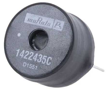 Produktfoto 1 von Murata Power Solutions 1400 Induktivität bedrahtet, 220 μH 22, 3.5 A, Axial / R-DC 96 mΩ, max. 2.8 MHz, Ø 24.4 mm, Ø