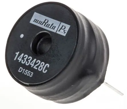 Produktfoto 1 von Murata Power Solutions 1400 Induktivität bedrahtet, 330 μH 22, 2.8 A, Radial / R-DC 150 mΩ, max. 2.5 MHz, Ø 25.9 mm, Ø