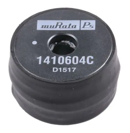 Produktfoto 1 von Murata Power Solutions 1400 Induktivität bedrahtet, 10 mH 51, 400 mA, Radial / R-DC 4.34 Ω, max. 400 kHz, Ø 25.1 mm, Ø