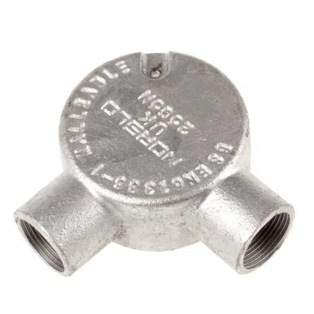 Produktfoto 1 von RS PRO Stahl Kabelrohr Befestigung Kabelrohr M4 25 mm Schwarz Galvanisiert-Finish