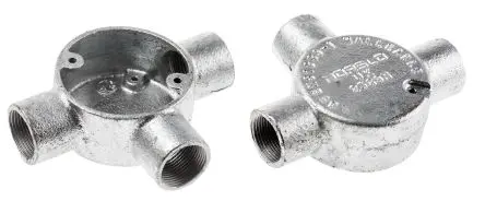 Produktfoto 1 von RS PRO Stahl Kabelrohr Befestigung Kabelrohr M4 25 mm Metallisch Galvanisiert-Finish