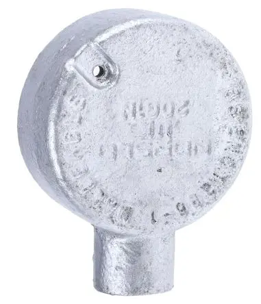 Produktfoto 1 von RS PRO Stahl Kabelrohr Befestigung Kabelrohr M4 20 mm Schwarz Galvanisiert-Finish