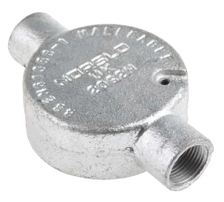 Produktfoto 1 von RS PRO Stahl Kabelrohr Befestigung Kabelrohr M4 20 mm Schwarz Galvanisiert-Finish