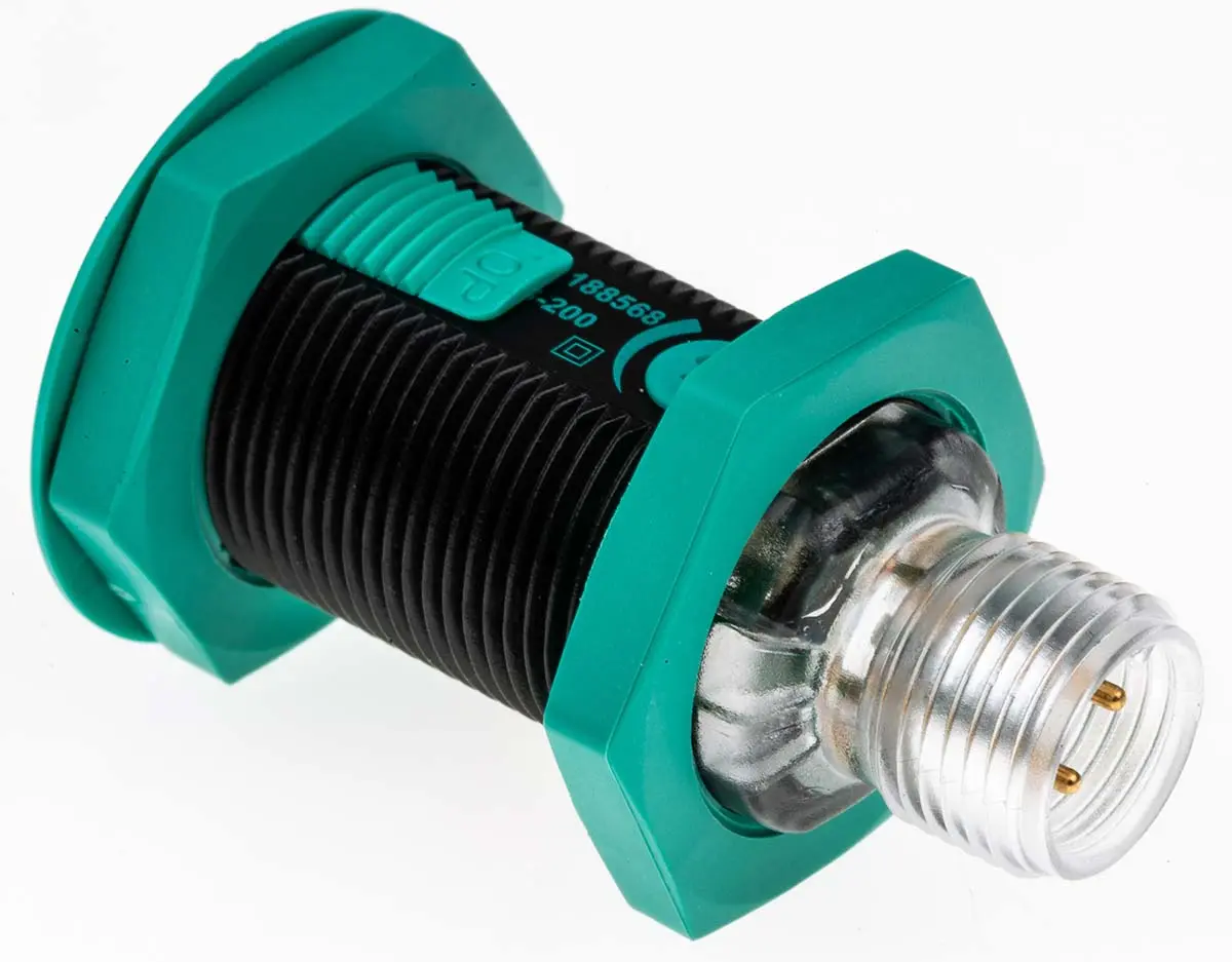 Produktfoto 1 von Pepperl + Fuchs GLV18 zylindrisch Optischer Sensor, Diffus, Bereich 200 mm, PNP Ausgang, 4-poliger M12-Steckverbinder