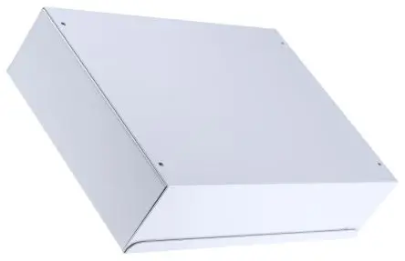 Produktfoto 1 von RS PRO, Schalengehäuse, Grau, Stahl kaltgewalzt 80 mm, 310 mm, 230 mm