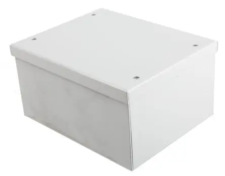 Produktfoto 1 von RS PRO, Schalengehäuse, Grau, Stahl kaltgewalzt 80 mm, 120 mm, 150 mm