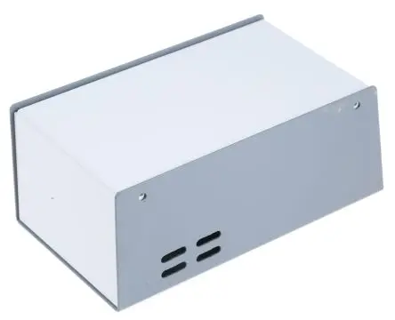 Produktfoto 1 von Hammond, Schalengehäuse, Grau, Stahl, IP30 74 mm, 180 mm, 93 mm, 511