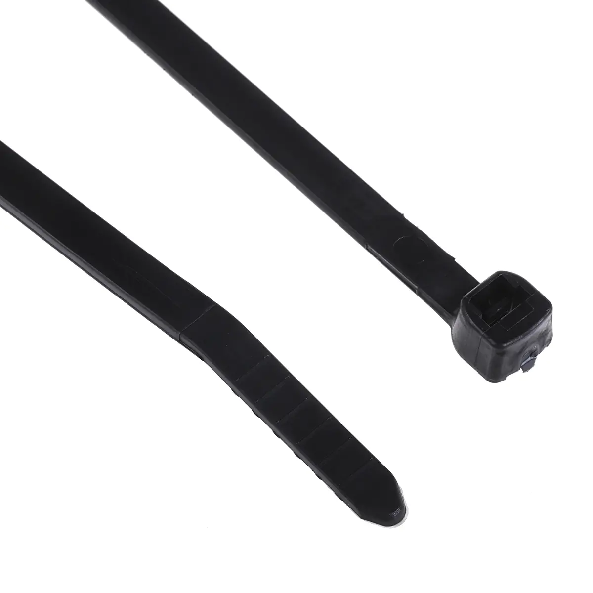 Produktfoto 1 von Thomas & Betts Ty-Fast Nylon 6.6 Kabelbinder Nicht lösbar Schwarz 4.8 mm x 368 mm