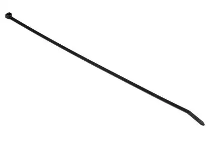 Produktfoto 1 von Thomas & Betts Ty-Fast Nylon 6.6 Kabelbinder Witterungsbeständig Schwarz 4.8mm x 290 mm
