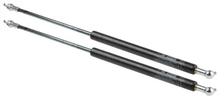 Produktfoto 1 von Camloc Gas Springs Gasdruckfeder Stahl, Gelenklager, 545 mm, Mat.Endanschluss Zink, Stahl, Hub L. 250 mm, ø 23 mm, 150 N