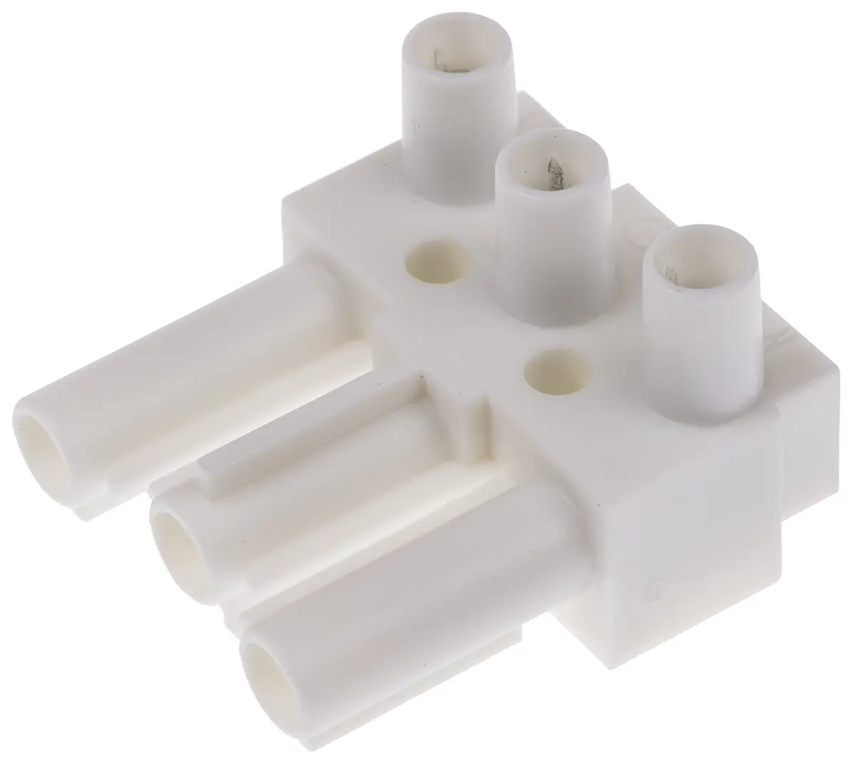 Produktfoto 1 von Wieland Stecker ST18 Leuchtensteckverbinder, Stecker, Kontakte: 3, Kabelmontage, 16A, Weiß, 2.5 mm²