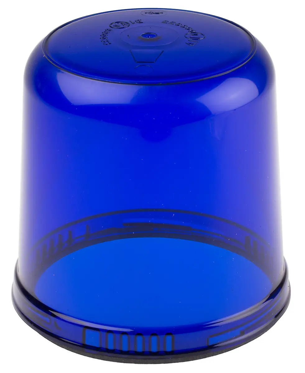Produktfoto 1 von RS PRO Linse Blau, für Glühlampen-Signalleuchten
