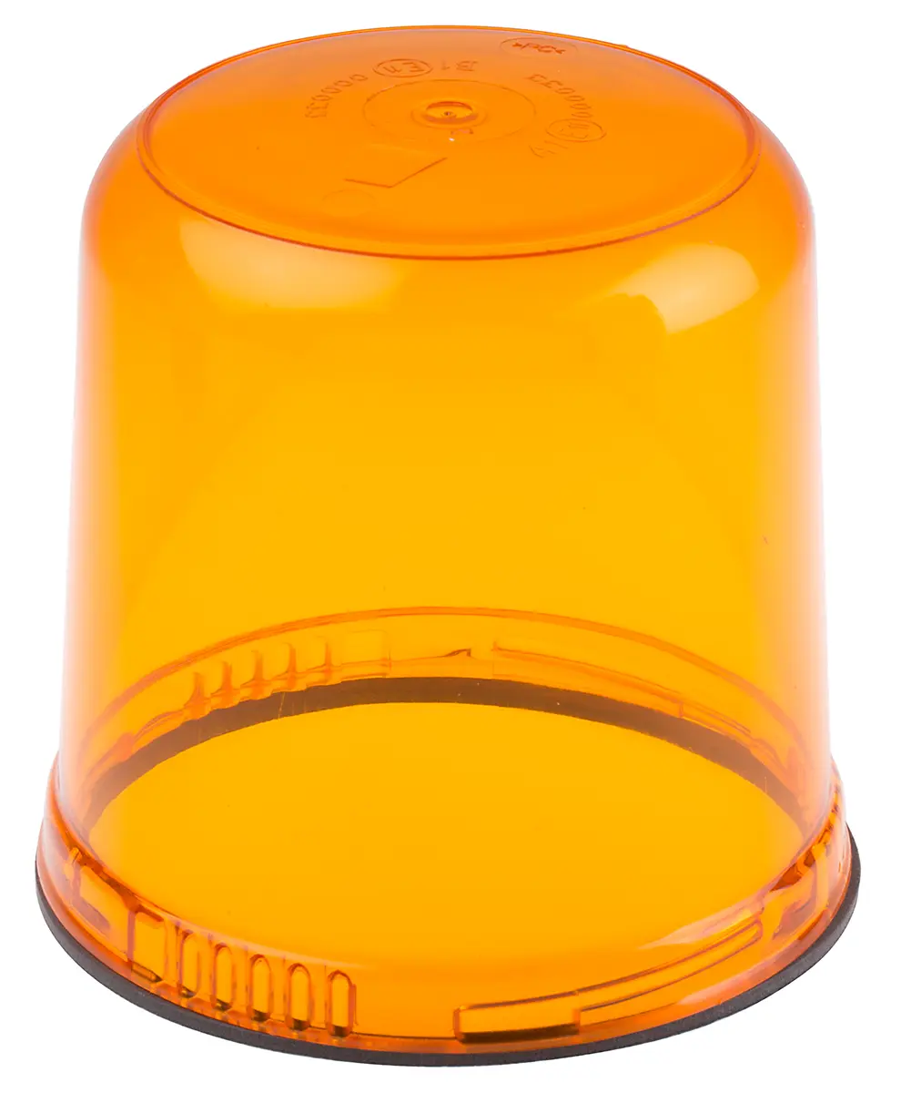 Produktfoto 1 von RS PRO Linse Gelb, für Glühlampen-Signalleuchten