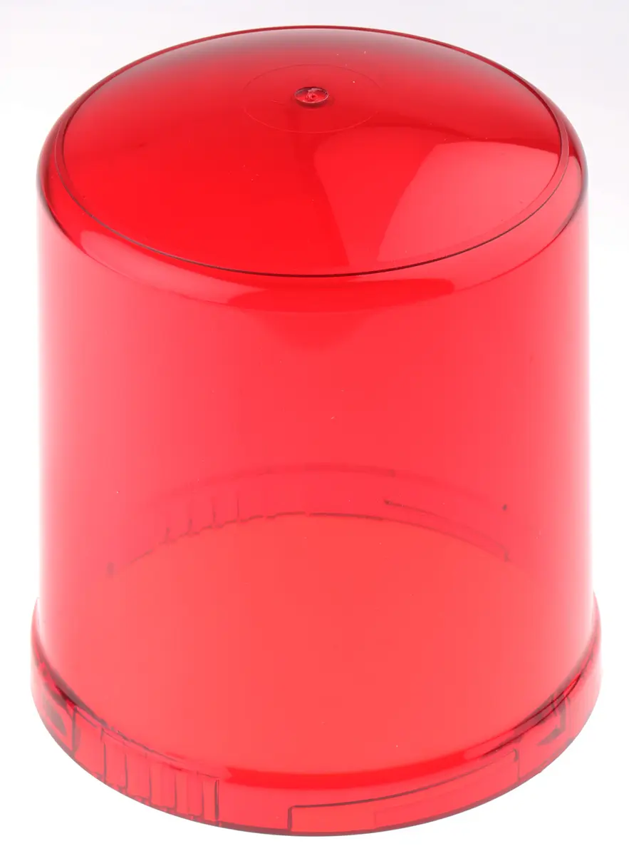 Produktfoto 1 von RS PRO Linse Rot, für Xenon-Rundumleuchten