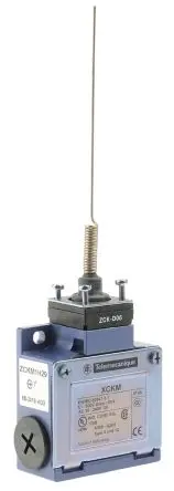 Produktfoto 1 von Telemecanique Sensors OsiSense XC Endschalter, Federstab 1 Schließer/1 Öffner, IP66, Zinklegierung 240V ac 3A