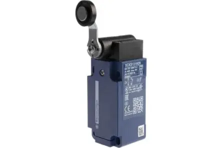 Produktfoto 1 von Telemecanique Sensors OsiSense XC Endschalter, Rollenhebel 1 Schließer/1 Öffner, IP65, Kunststoff 240V ac 3A