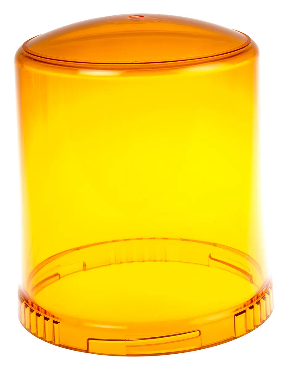 Produktfoto 1 von RS PRO Linse Gelb, für Xenon-Rundumleuchten