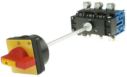 Produktfoto 1 von Kraus & Naimer KG Trennschalter 3-polig Panel 250A 90 kW Rot IP65 3-phasig