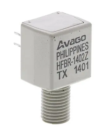 Produktfoto 1 von Broadcom HFBR 5 MBd LWL-Sender, 1.3 ns 820 nm, Fallzeit 3.08 ns Rund Panel, SMA-Anschluss 8-polig 10.2 mm 12.7 mm 27.2