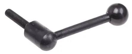 Produktfoto 1 von RS PRO Spannhebel Stahl 110 mm x 50 mm, M12 Stecker