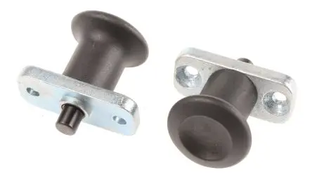 Produktfoto 1 von RS PRO Edelstahl Verriegelungsbolzen M8, 44 mm