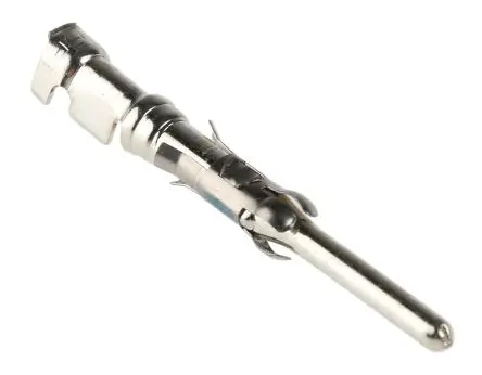 Produktfoto 1 von TE Connectivity 166099 Crimpbefestigung Rundsteckverbinderkontakt Leistung Stecker Größe 16, für CPC-Steckverbinder,