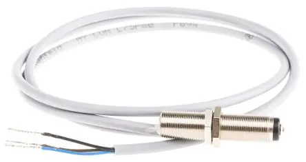Produktfoto 1 von Baumer Positionssensor Präzisionspositionsschalter Zylinderförmig PnP 10 Hz Draht, 50mA Messing vernickelt, IP67 34 mm