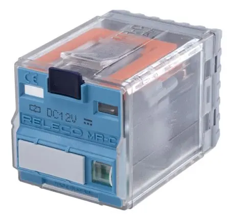 Produktfoto 1 von Releco C2 Leistungsrelais 12V dc Spule 2-poliger Umschalter 10A 110 Ω 1.3 W