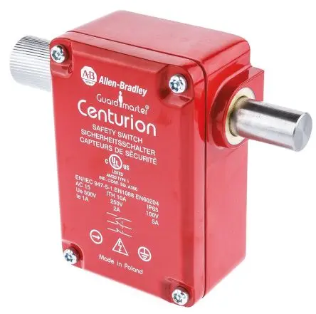 Produktfoto 1 von Allen Bradley Guardmaster 440K Sicherheits-Verriegelungsschalter Mit Schlüssel Mit Schlüssel Betätiger inklusive 1