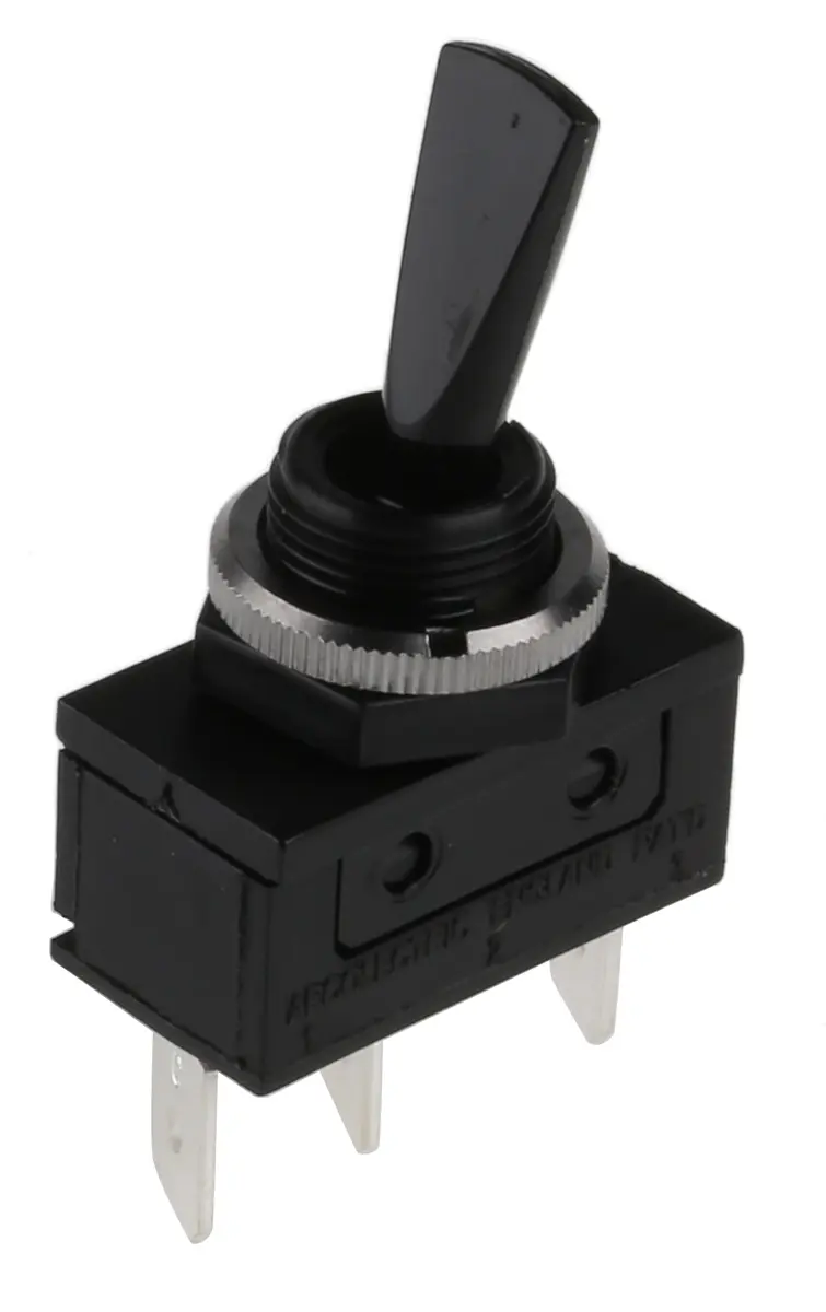 Produktfoto 1 von Arcolectric (Bulgin) Ltd Panel Kippschalter 1-poliger Umschalter, Ein-Ein, 250 V ac, 20A, IP40, Stecker