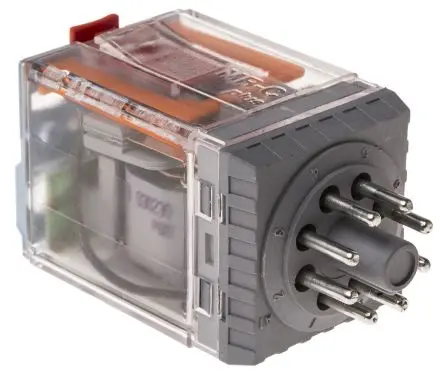 Produktfoto 1 von Releco MRC Leistungsrelais 230V ac Spule 2-poliger Umschalter 10A 110 Ω 2.2 W