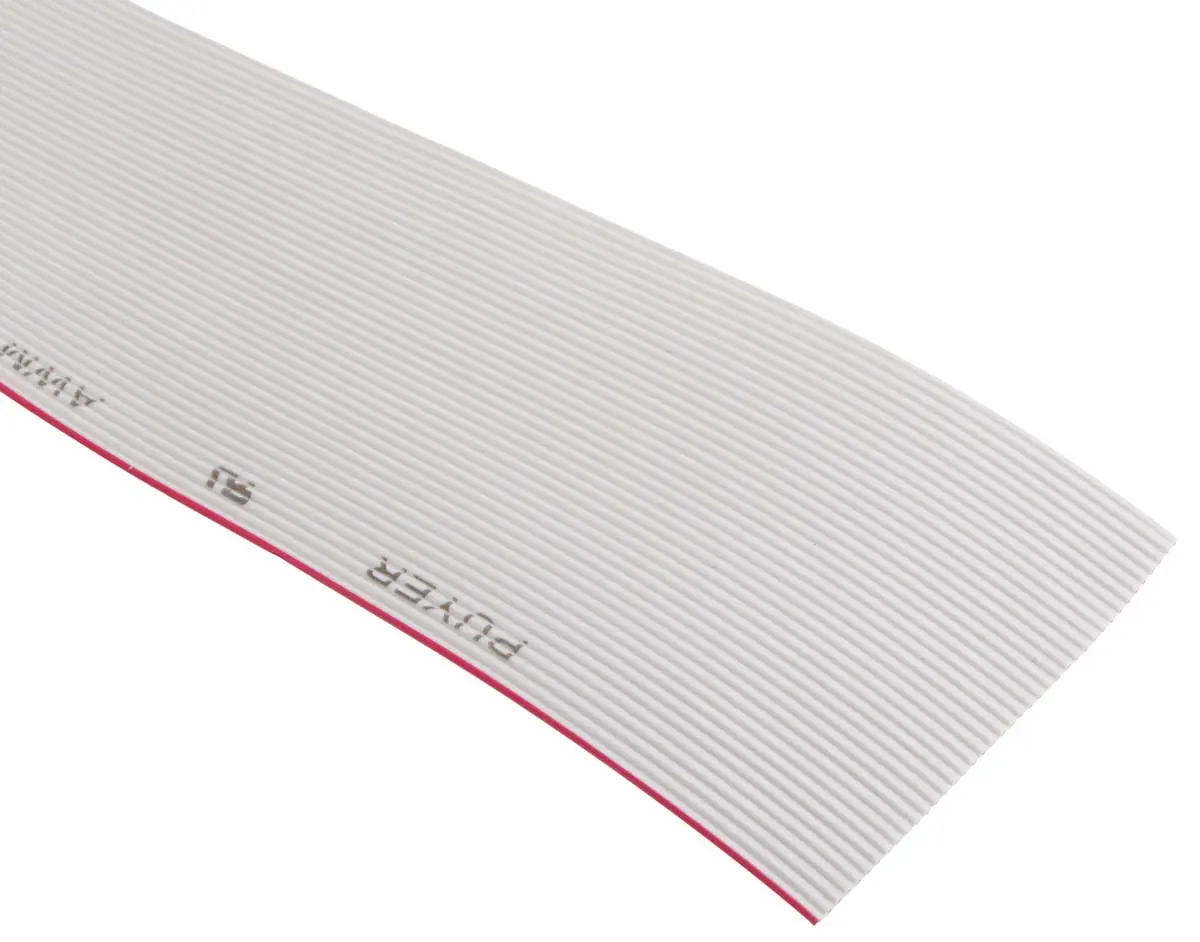 Produktfoto 1 von RS PRO Flachbandkabel , 40-adrig, Raster 1.27mm Nicht abgeschlossen 50,8 mm