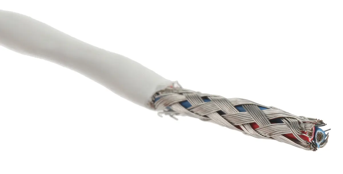 Produktfoto 1 von TE Connectivity SPEC44 Datenkabel, 1-paarig 0,25 mm Ø 2.99mm S/UTP Schirmung PVDF isoliert Twisted Pair Weiß