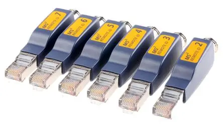 Produktfoto 1 von Fluke Networks Remote Identifier-Satz MS2-IDK27 für MicroScanner-Kabeltester