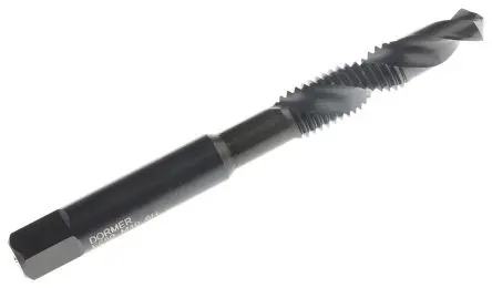 Produktfoto 1 von Dormer Gewindebohrer HSS Maschinen, Metrisch Kombi, Rechtsgewinde, 1-teilig M10