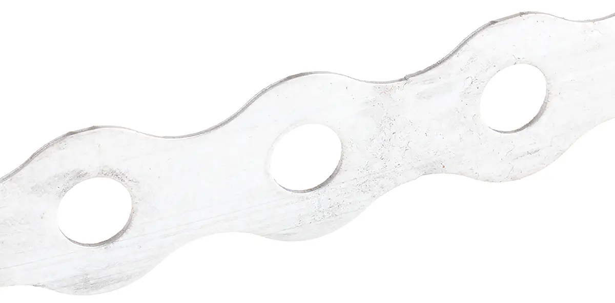 Produktfoto 1 von RS PRO Befestigungsband Galvanisierter Stahl, 10 m x 18 mm