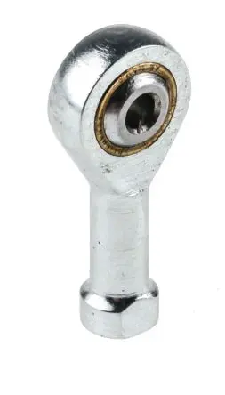 Produktfoto 1 von RS PRO Stahl Gelenkkopf, Wellen-Ø 3 mm, M3 x 0.5 Female Metrisch