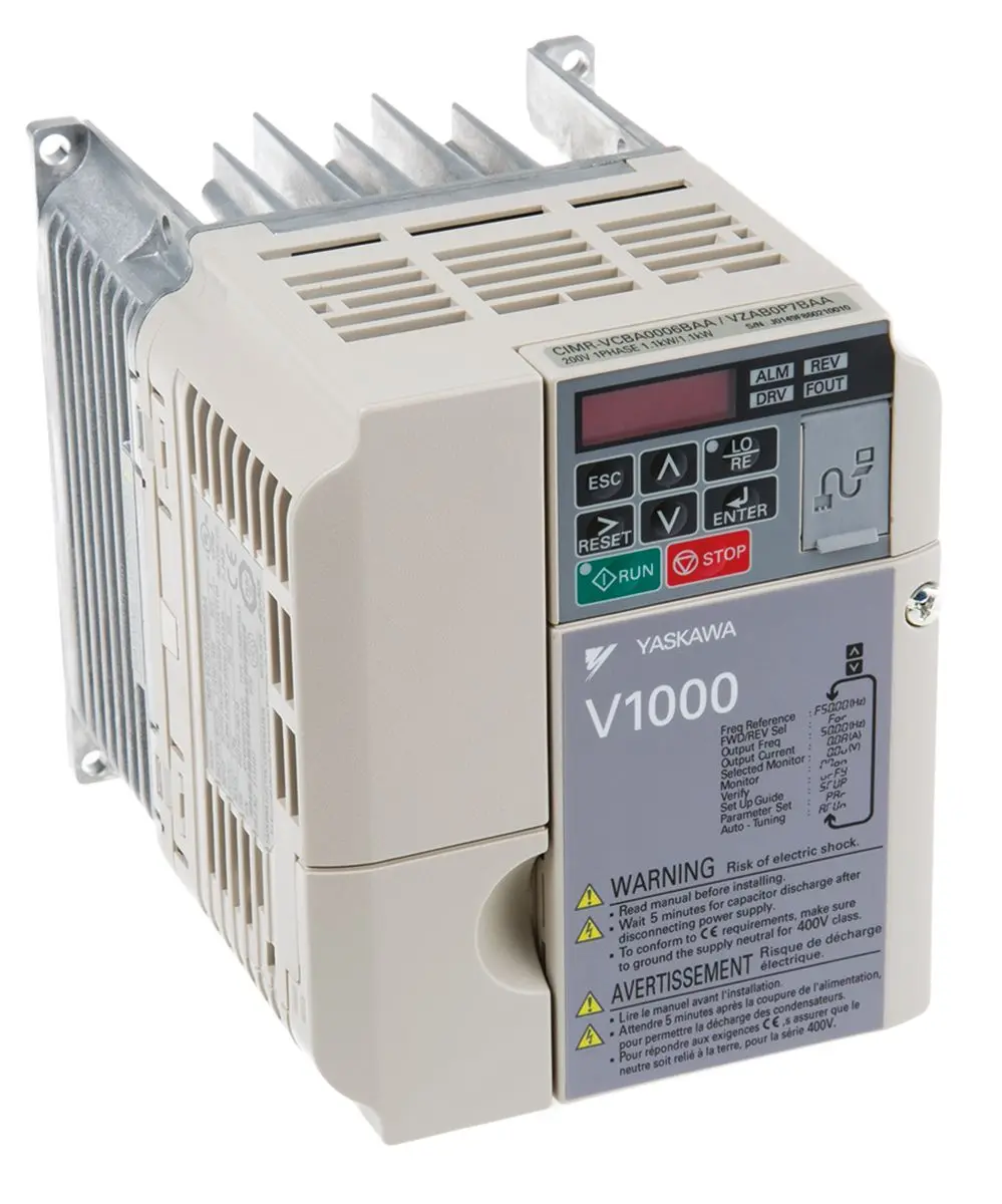 Produktfoto 1 von Omron V1000 1-Phasen Frequenzumrichter 1.1 kW 240 V 6 A 400Hz