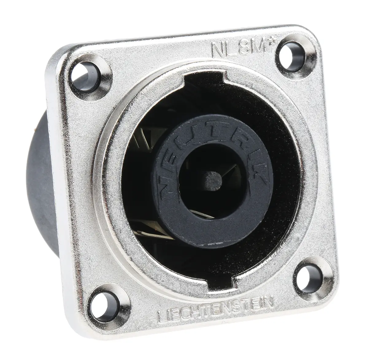 Produktfoto 1 von Neutrik 8-polig Gerade Lautsprecherstecker, Panel Stecker 40A