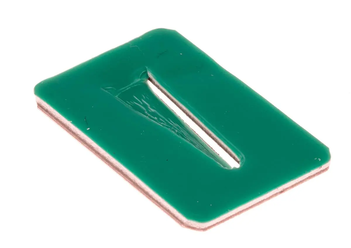 Produktfoto 1 von HellermannTyton Kabelhalter  selbstklebend, Kabel-Ø 4mm Stahl Weiß 22 mm x 32mm