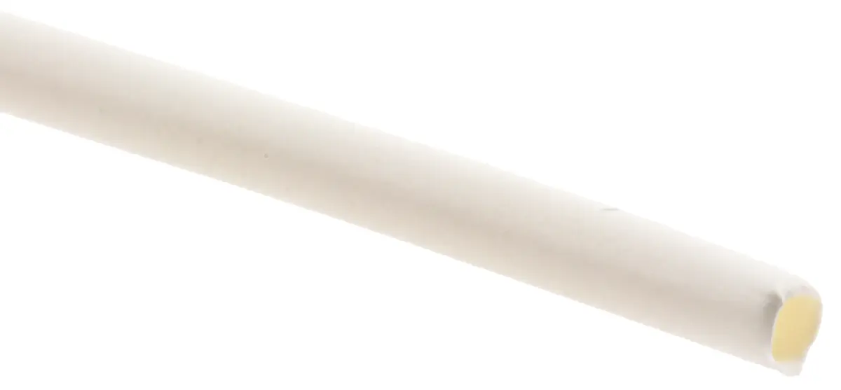 RS PRO Wärmeschrumpfschlauch, Polyolefin Weiß, Ø 1.6 mm Schrumpfrate 2:1, Länge 1.2m